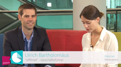 Affilinet-Geschäftsführer Ulrich Bartholomäus im Interview
