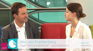 Geschäftsführer Alex von Frankenberg im Interview über Venture Capital