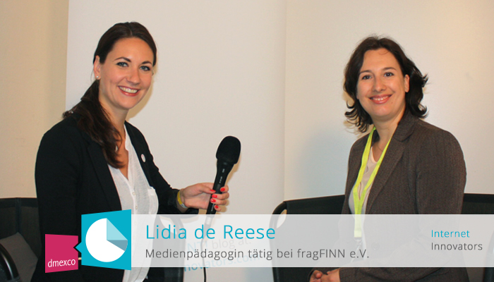 Lidia de Reese im Interview mit den Internet Innovators auf der media convention/re:publica 2015