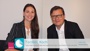 Thorsten Koch im Gespräch mit Moderatorin Anja Lange