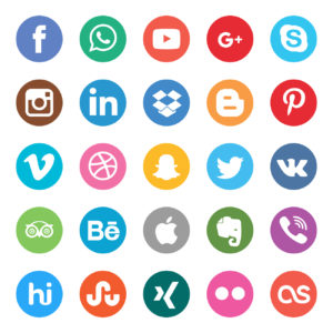 Social media marketing and platform icons Icon vector designed by Patrickss - Freepik.com