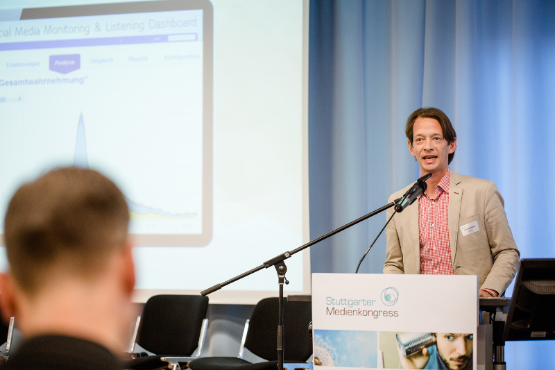 Christof Kessemeier von Unitymedia auf dem Stuttgarter Medienkongress 2016.