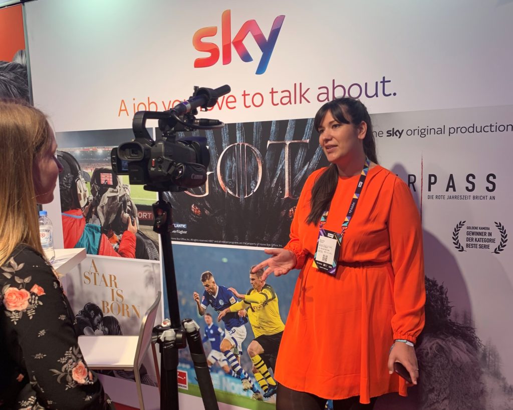 Mareike Kapoor über die Auswirkungen der Digitalisierung auf das Geschäftsmodell von Sky Deutschland.